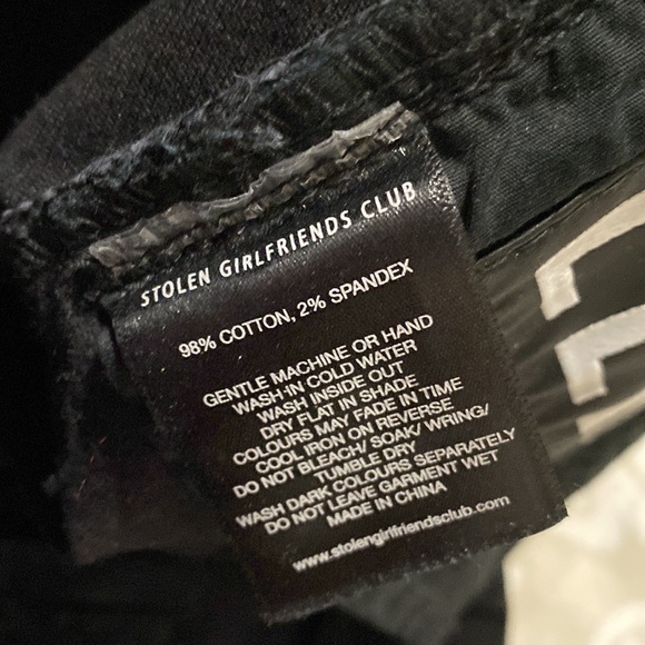 Stolen Girlfriend Club Jeans - Picture 8 of 9